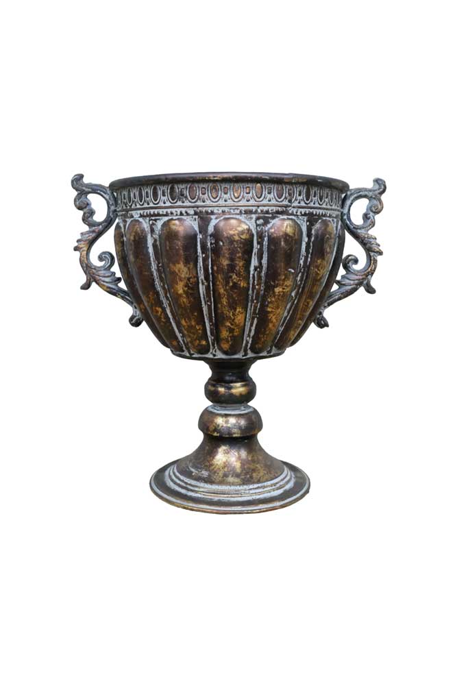 Antiqued-Style Indoor Planter - Image 6