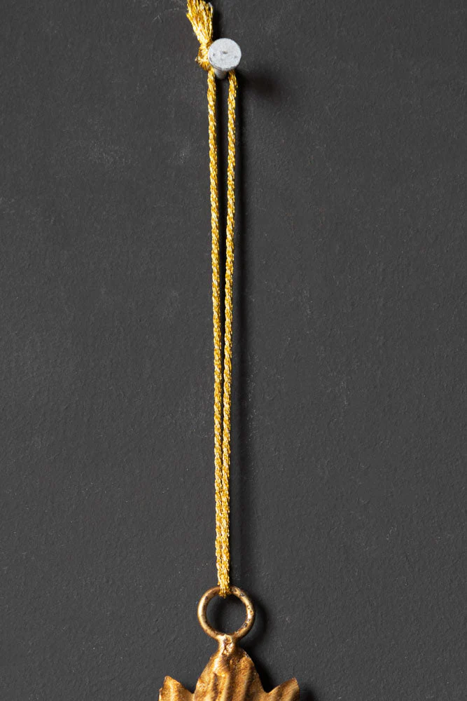 Beautiful Black Heart Star Hanging Ornament - Image 5