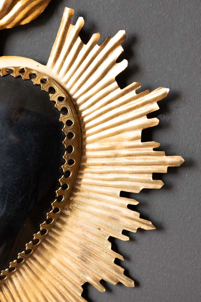 Beautiful Black Heart Star Hanging Ornament - Image 6