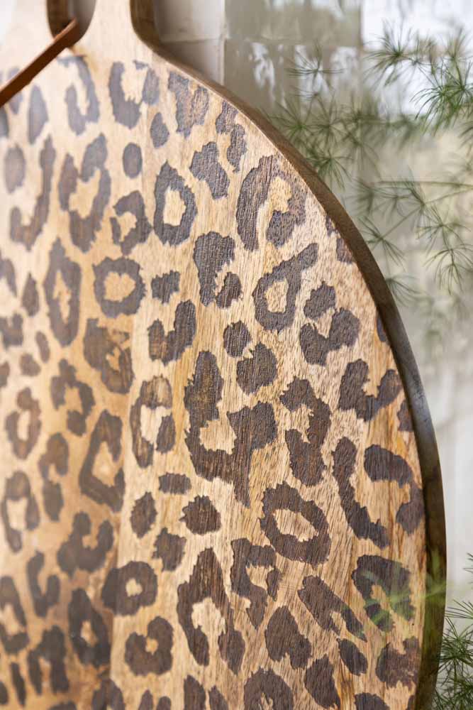 Leopard Print Mango Wood Serving Board - Large - Image 7