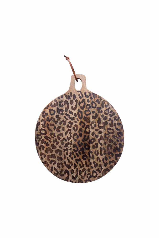 Leopard Print Mango Wood Serving Board - Small - Image 6
