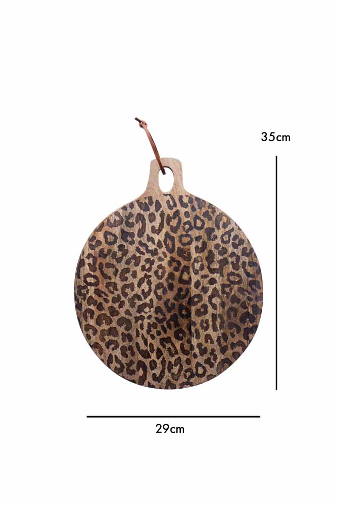 Leopard Print Mango Wood Serving Board - Small - Image 7