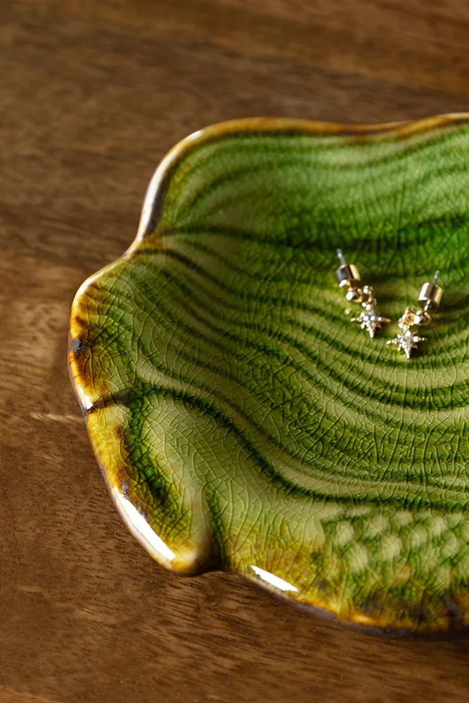 Mermaid Trinket Dish in Green - Image 6