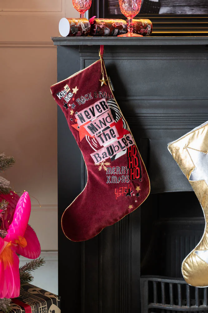 Never Mind The Baubles Christmas Stocking - Image 3