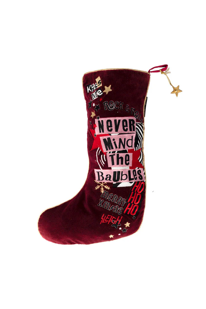 Never Mind The Baubles Christmas Stocking - Image 5
