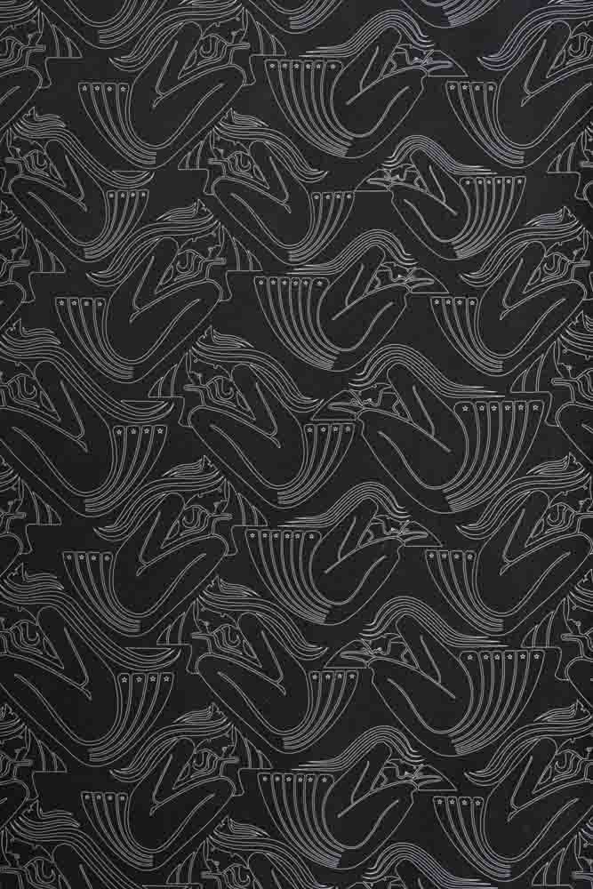 Rockett St George Deco Nymph Midnight Wallpaper - Image 13