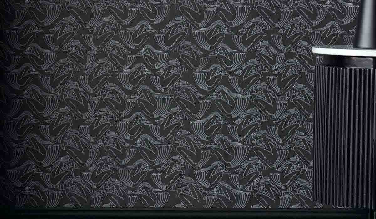 Rockett St George Deco Nymph Midnight Wallpaper - Image 20