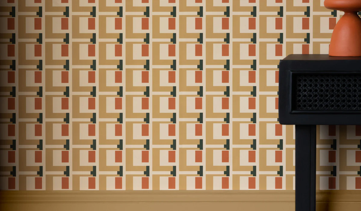 Rockett St George Electric Geometric Sand Wallpaper - Image 18