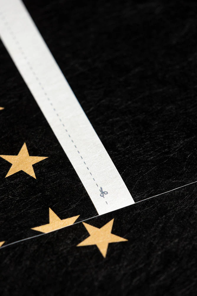 Rockett St George Falling Stars Black Mural - Image 10