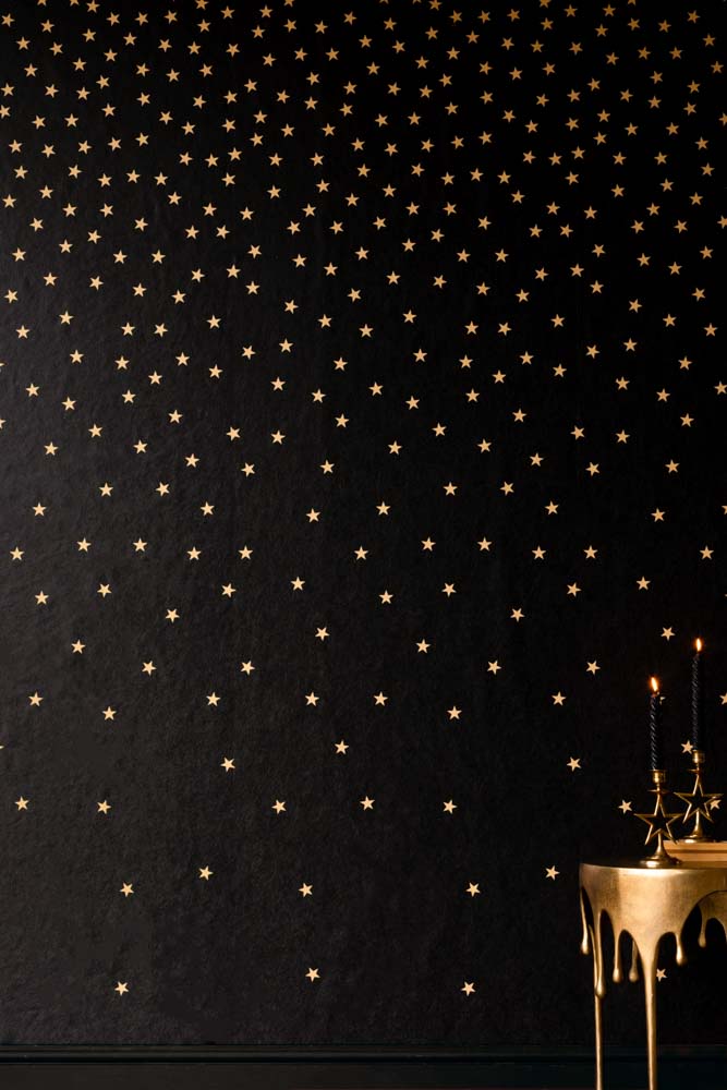 Rockett St George Falling Stars Black Mural - Image 4