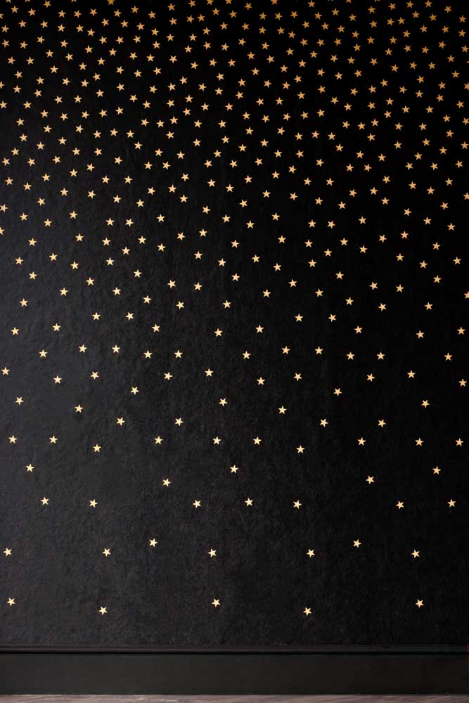 Rockett St George Falling Stars Black Mural - Image 5