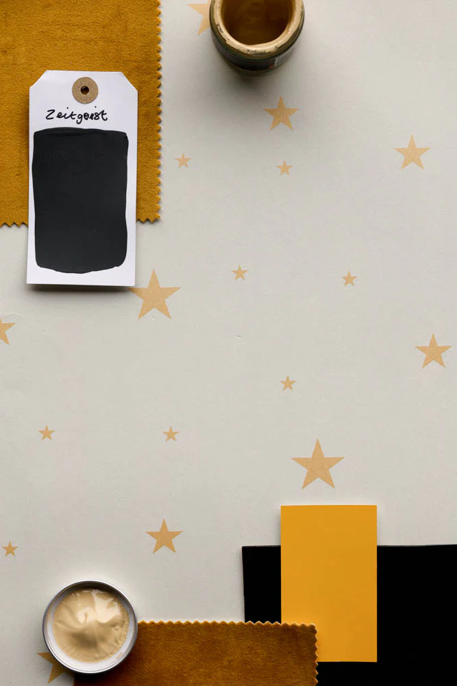 Rockett St George Falling Stars Cream Mural - Image 7