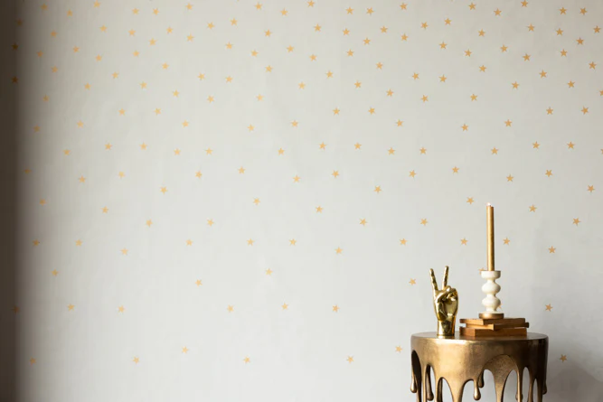 Rockett St George Falling Stars Cream Mural - Image 8