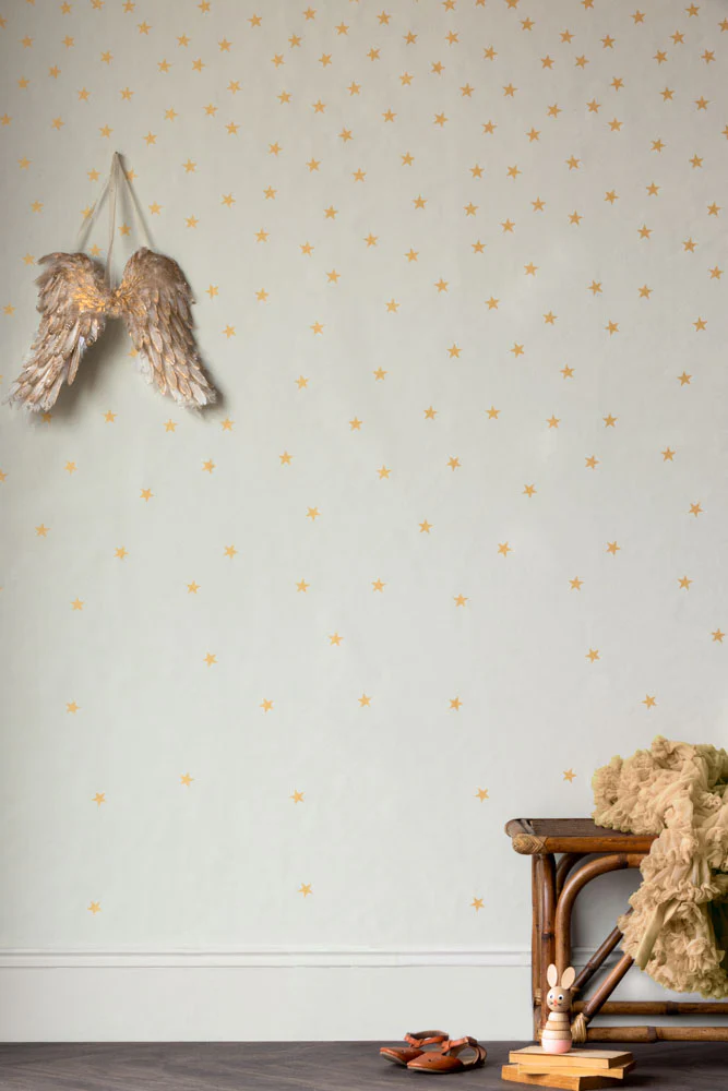 Rockett St George Falling Stars Cream Mural - Image 9