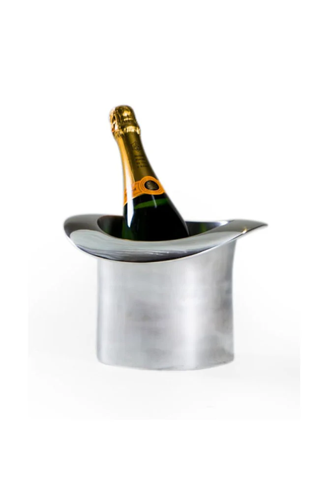 Silver Top Hat Wine Cooler - Image 6