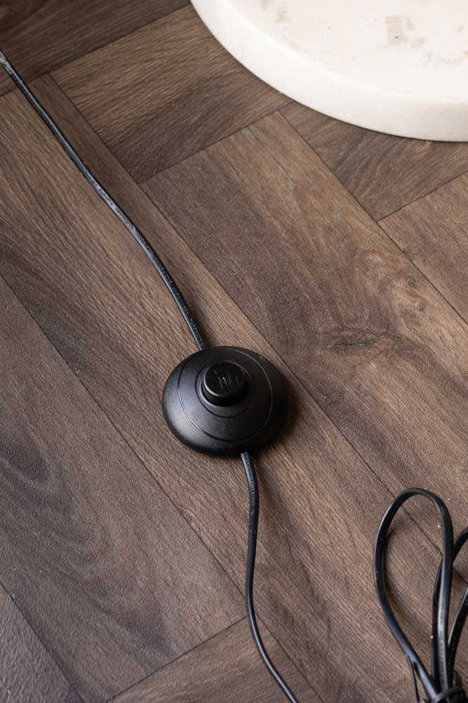 Statement Black & Gold Retro Arch Floor Lamp - Image 6