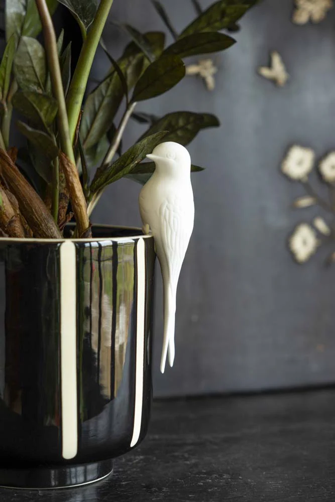 White Swallow Bird Ornament - Image 5